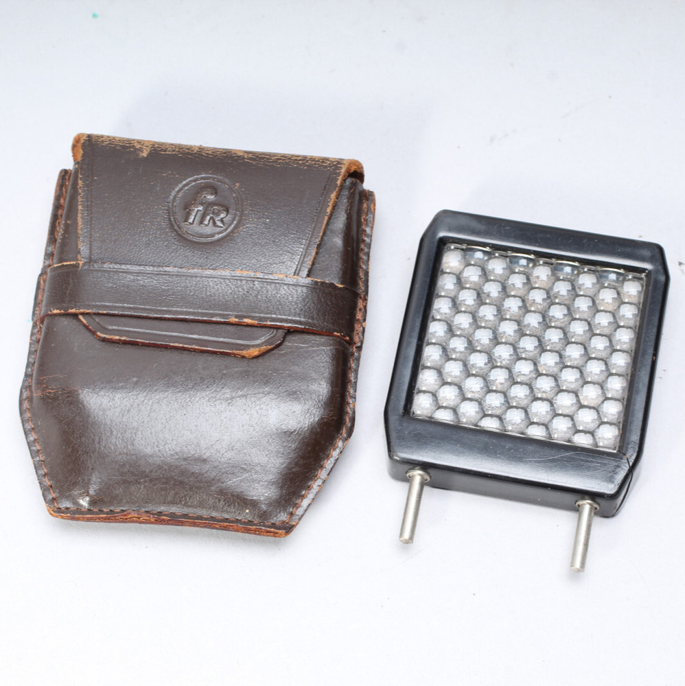 VINTAGE FR BOOSTER PANEL FOR EM-1 LIGHTMETER WITH CASE TESTED AND WORKING