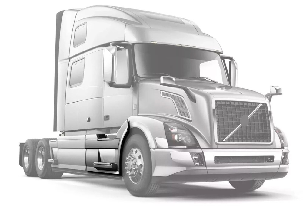 Compatible with Volvo VNL 2004-2017 Front Step Fairing Panel with Bracket Right