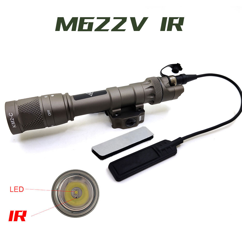 SOTAC M622V IR Weaponlight IR Illuminator & White Dual Output Light Flashlight