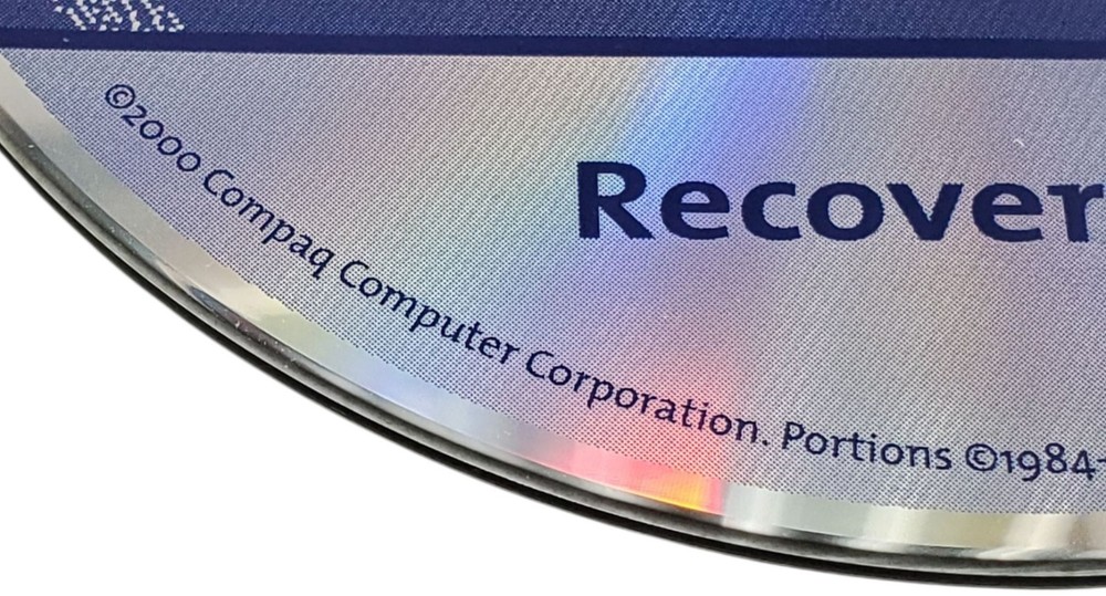 Compaq Recovery CD 191441-003 Windows PC 2000