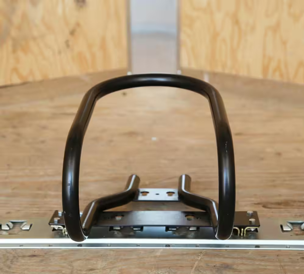 DC Cargo E-Track Motorcycle Wheel Chock - Black