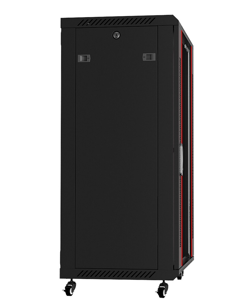 22U Wall Mount Server Rack Locking Network Cabinet Box Data Enclosure 24” Depth