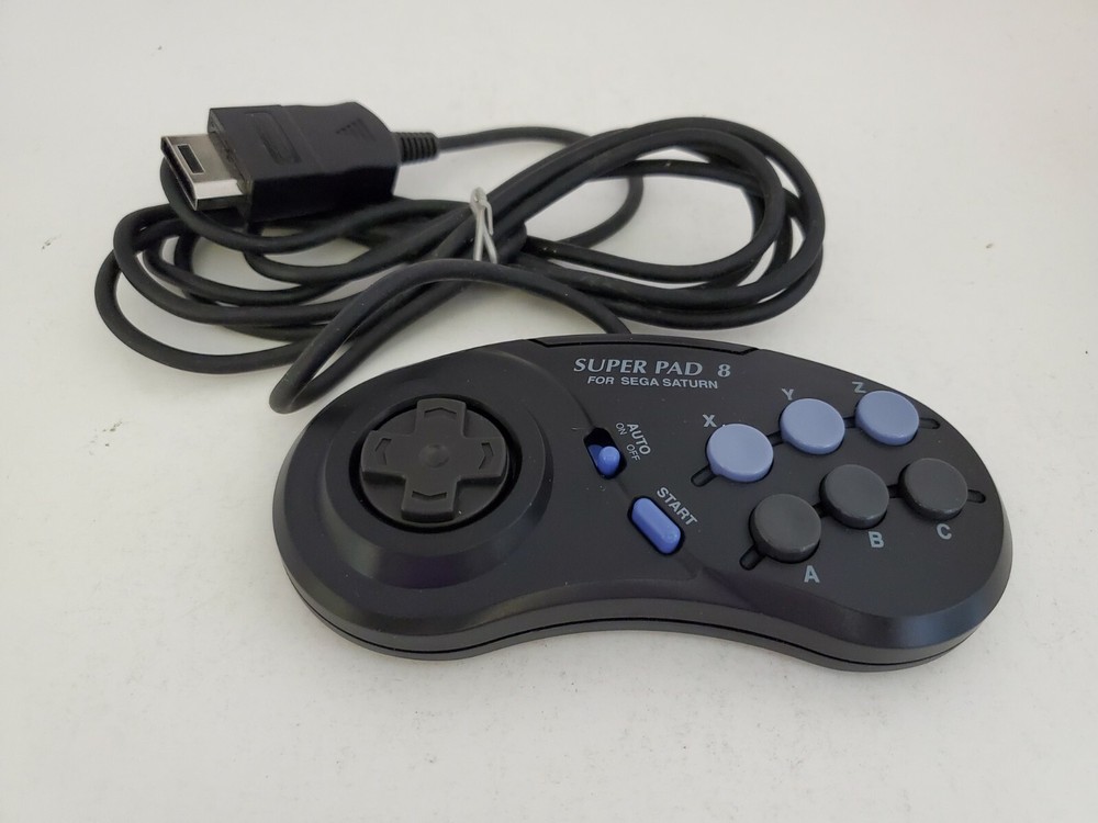 NEW Performance SuperPad 8 P-400 Controller Gamepad for Sega Saturn #40K