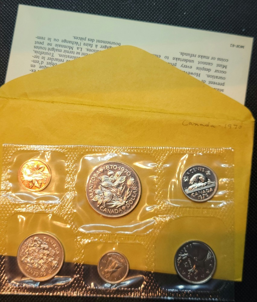 1970 CANADA MINT PROOF LIKE SET E289