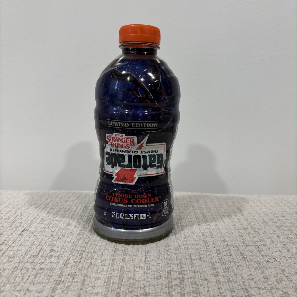 Stranger Things Gatorade Limited Edition Upside Down Citrus Cooler UNOPENED