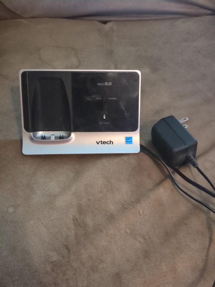 Vtech LS6215 Black/Silver Cordless Phone Main Charging Base Only