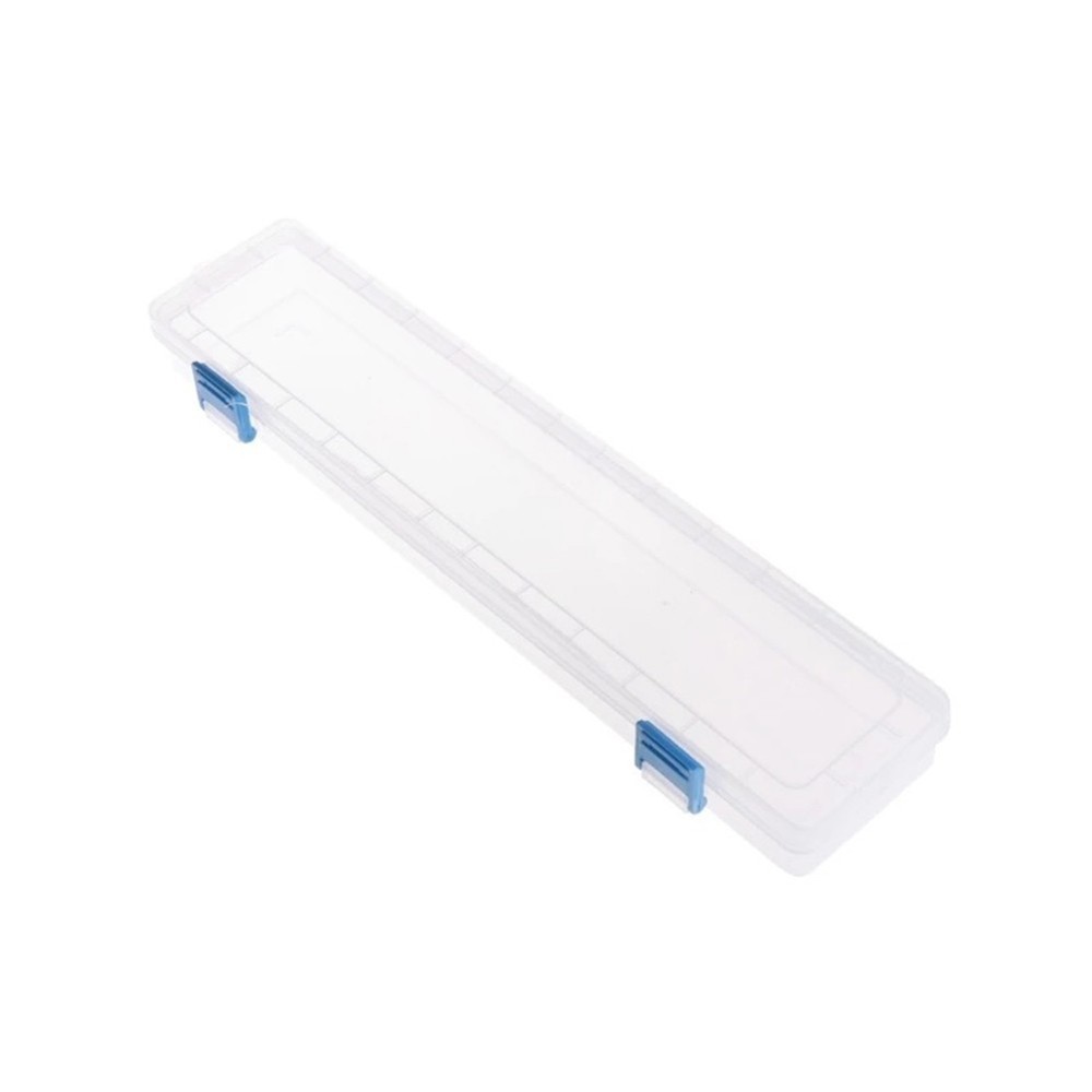 White Plastic Storage Box for Artists Keep Your Brushes for Easy Access