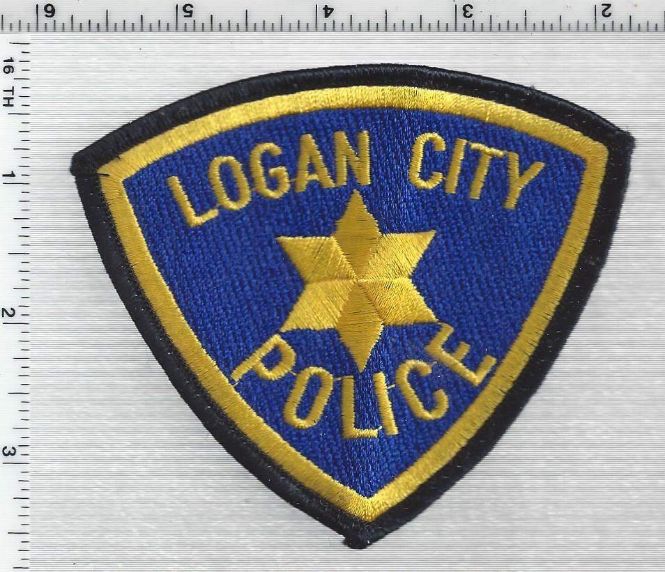 Logan City Police (Utah) 3rd Issue Uniform Take-Off Shoulder Patch