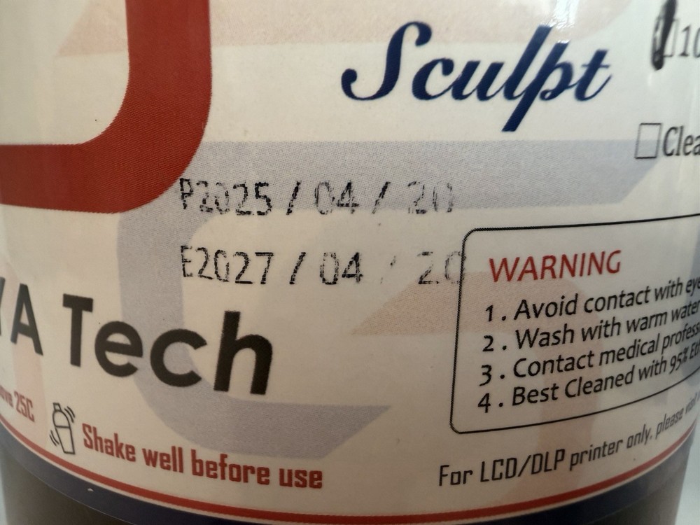 Siraya Tech Fast ABS-Like 3D Printer Resin 1000g Grey