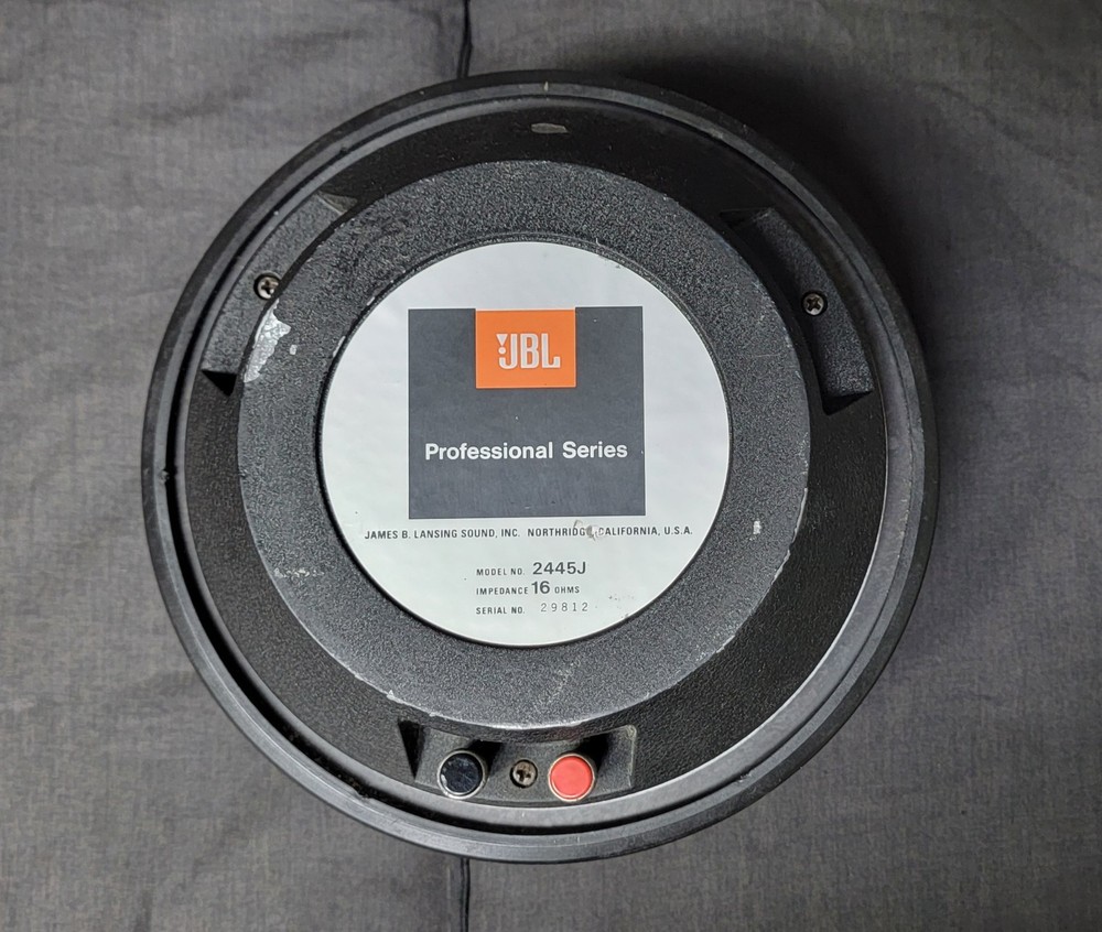 JBL 2445J Horn / High Frequency Driver 16 Ohms 2" Exit