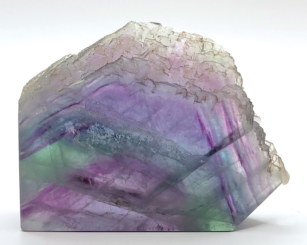 Rainbow Fluorite Slab- WYSIWYG