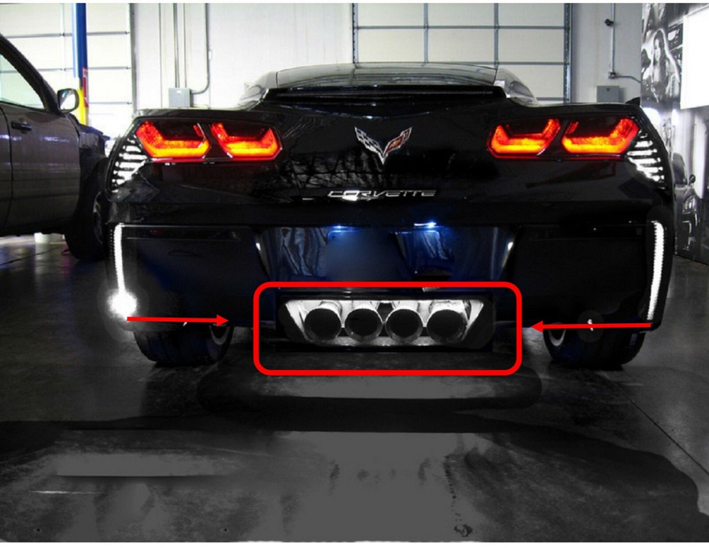 C7 CORVETTE EXHAUST LED LIGHTING KIT (SUPERBRIGHT) 2014-19