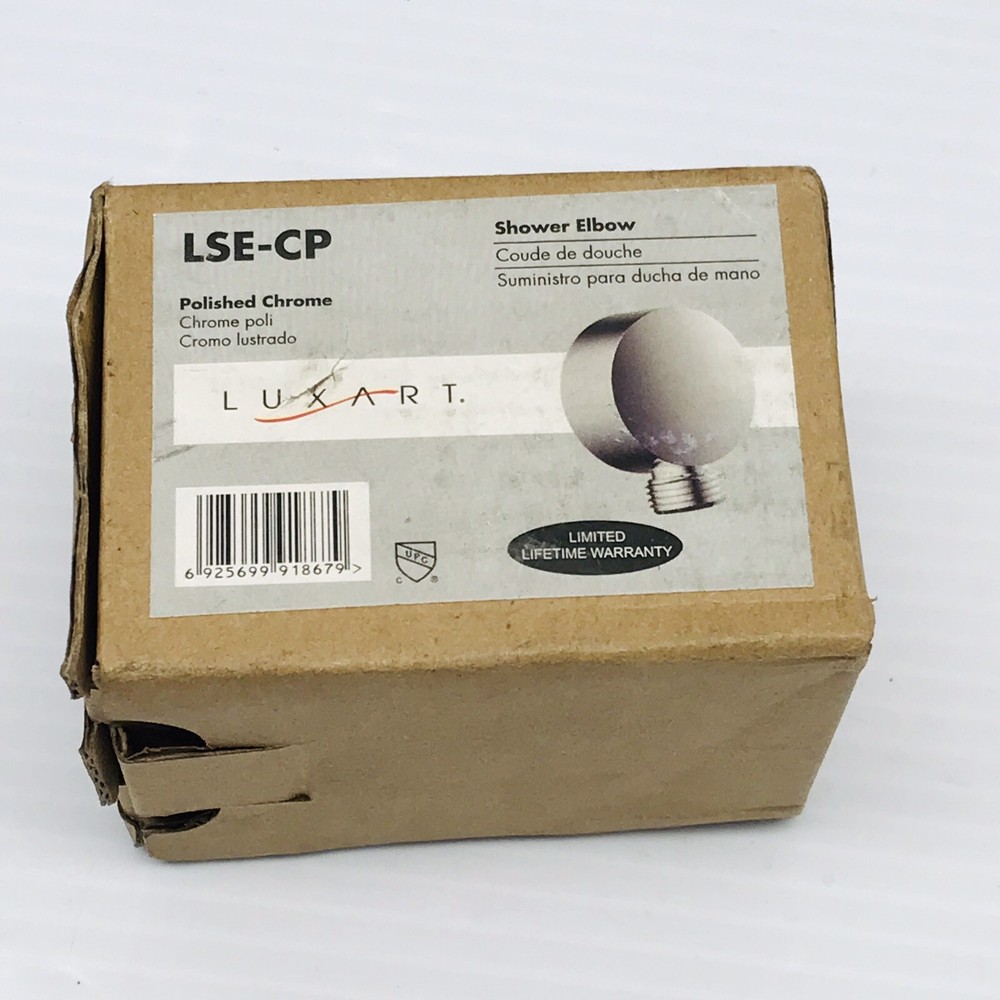 LUXART LSE-CP SHOWER ELBOW POLISHED CHROMED