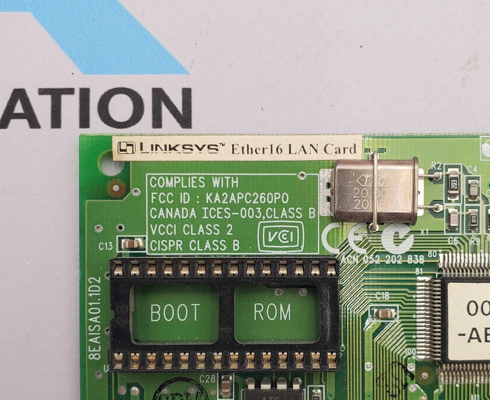 Linksys 8EAISA01.1D2 Circuit Board
