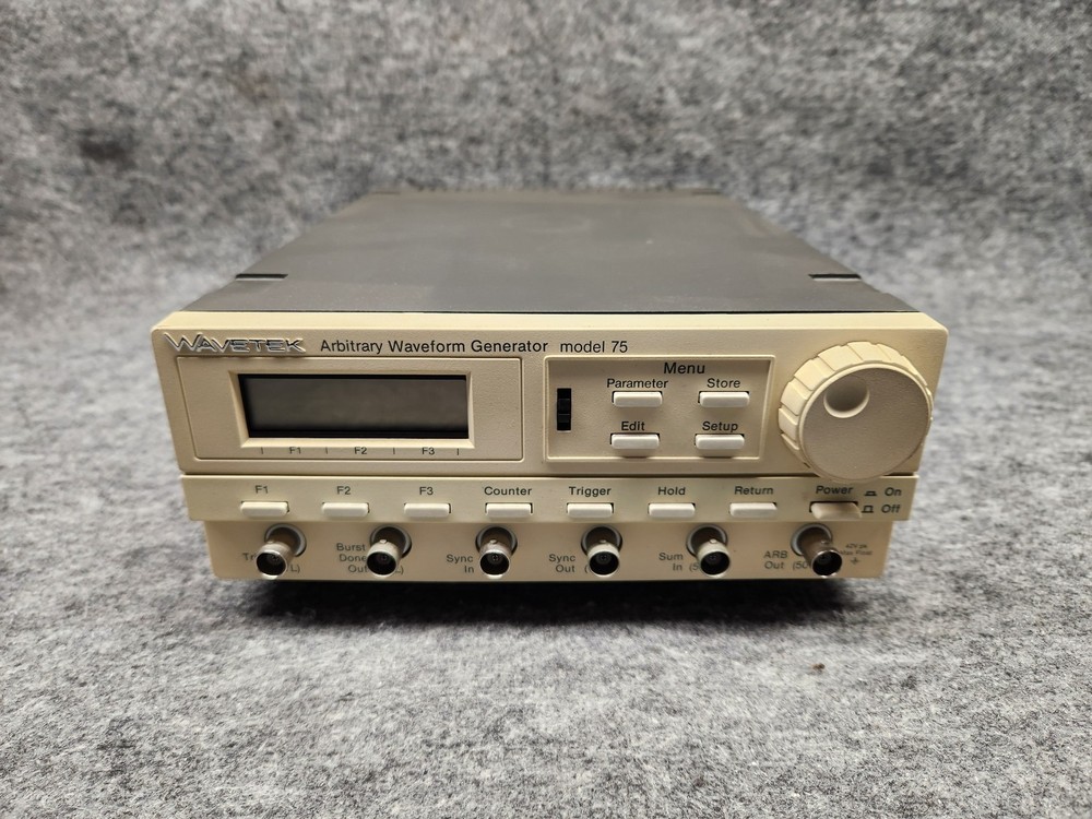 Wavetek 5MHz Arbitrary Waveform Generator Model 75 Benchtop/Desktop Generator
