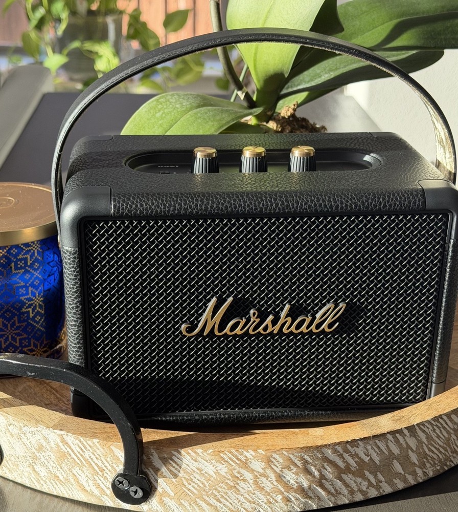 Marshall Kilburn II Portable Black Bluetooth Speaker - Open Box