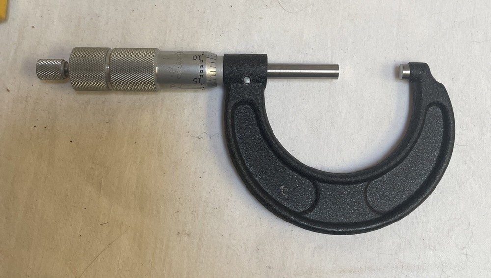 VINTAGE ORIGINAL MAC TOOLS 0 - 1” & 1 - 2” MICROMETER BY CENTRAL TOOLS ~ NEW !!!