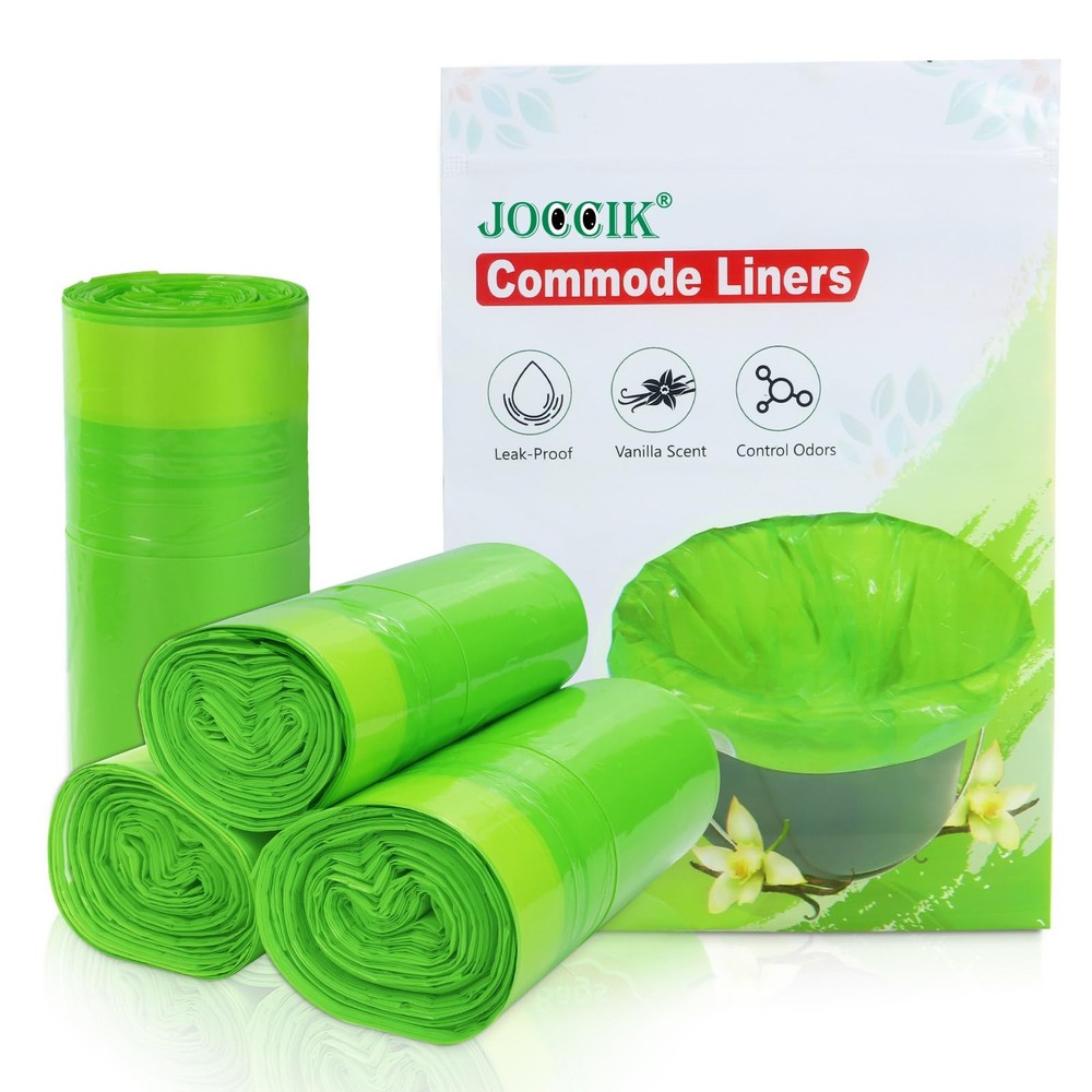 Commode Liners for Bedside 1 Count (Pack of 100), 100pcs