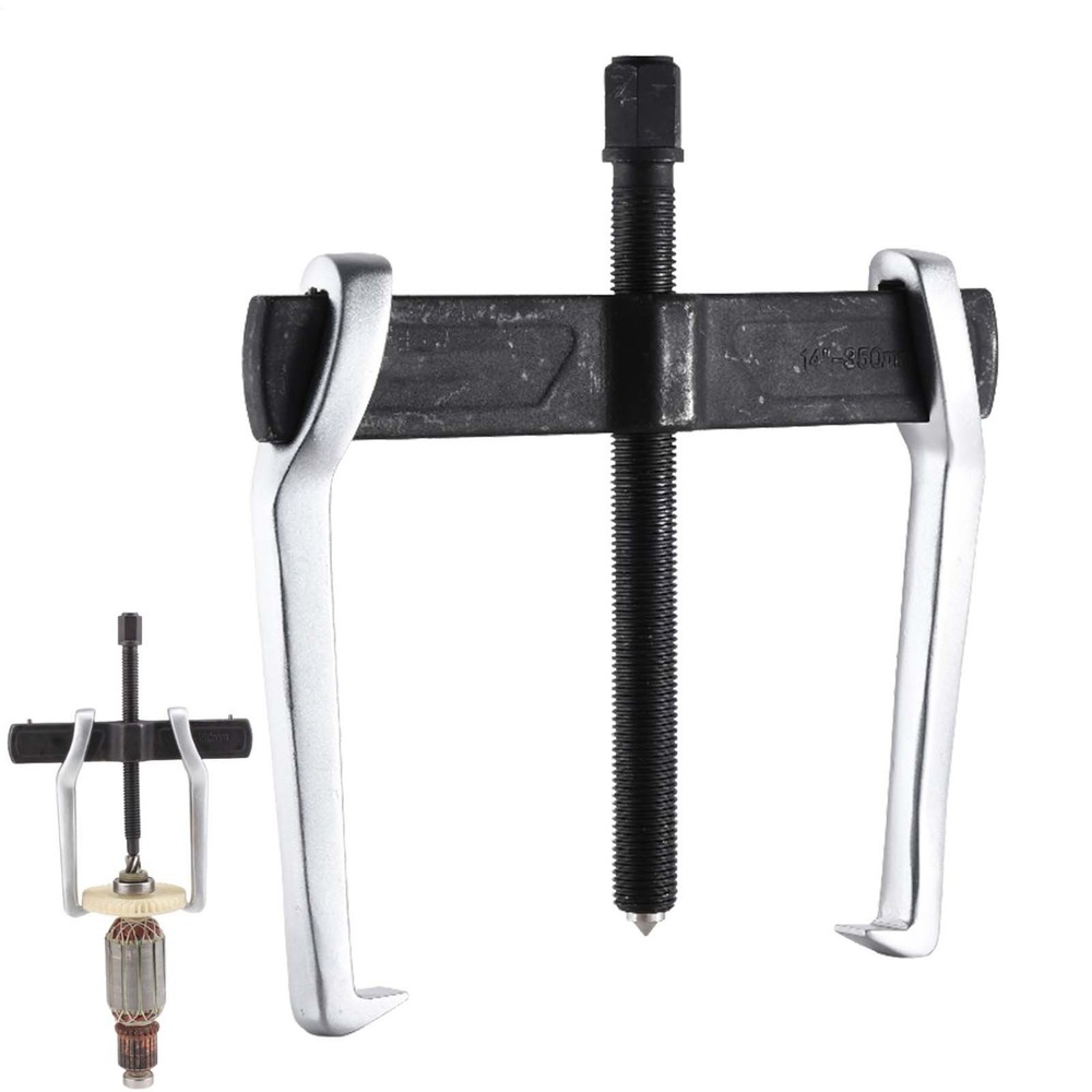 12" 2-Jaw Gear Puller, Adjustable Bearing Puller Gears, Reversible Removal Tool