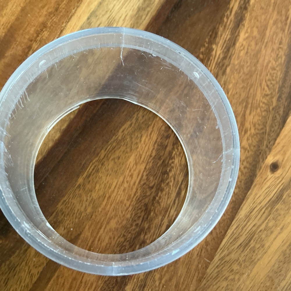 Pampered Chef Push Function Food Chopper White Cracked Plastic