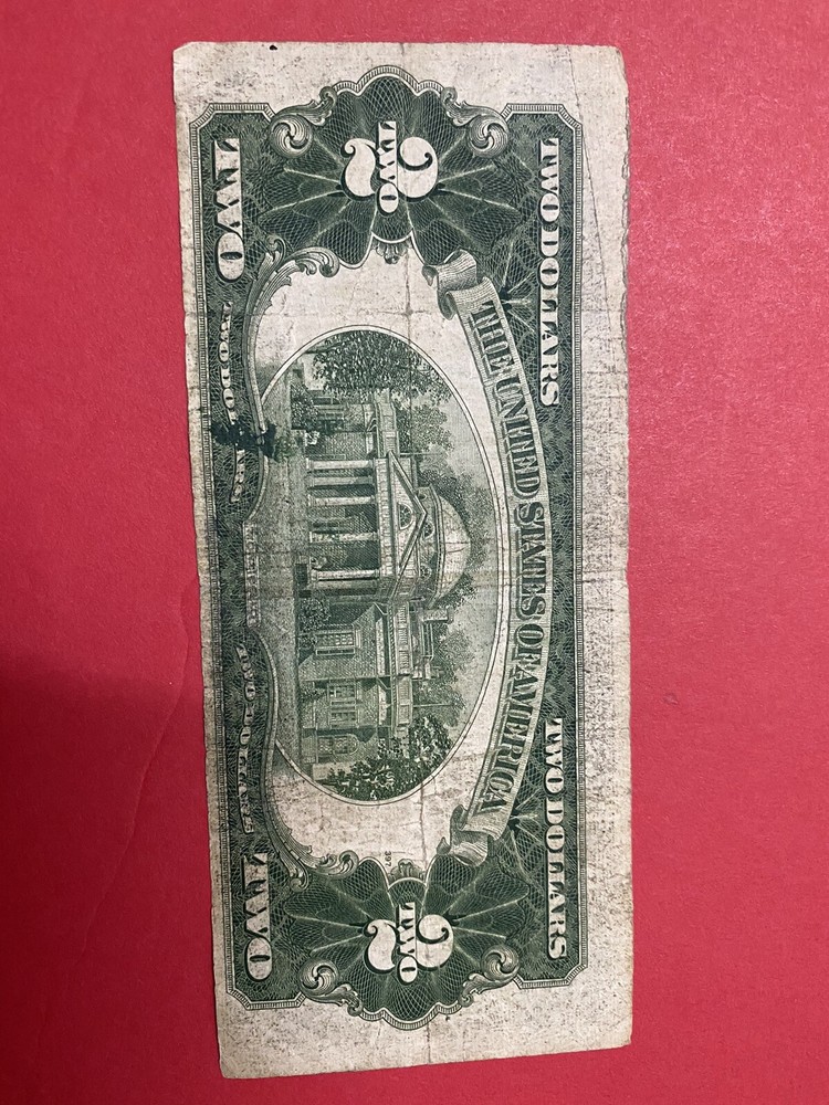 Fancy Serial Number (5) Four $1 & $2 Red Seal & Silver Certificate .