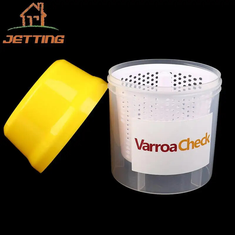 1Pc Beekeeping Beehive Varroa Mites Check Test Bottle Varroa Check Nebulizer