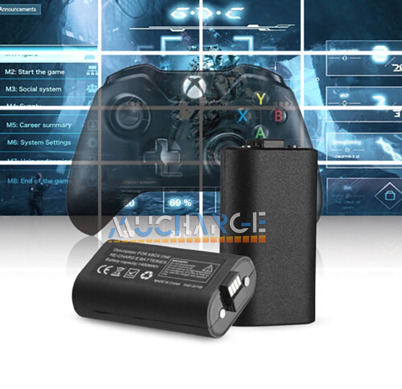 For Microsoft Xbox Play Controller & Charge Wireless Rechargeable USB Cable kits