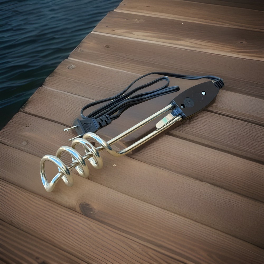 1000W 110V Immersion Water Heater Electric Immersion Element Heating Coil Boiler