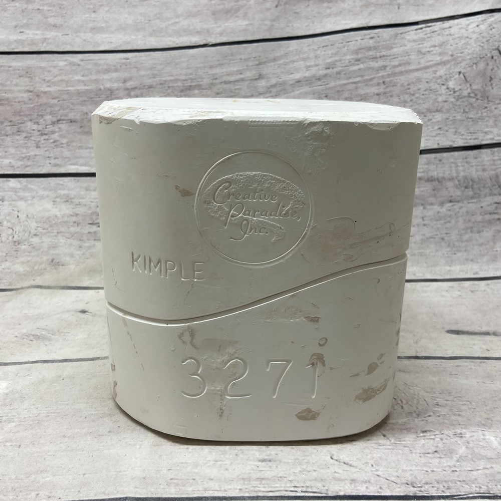 Kimple Ceramic Casting Mold Small Rock Planter #3271