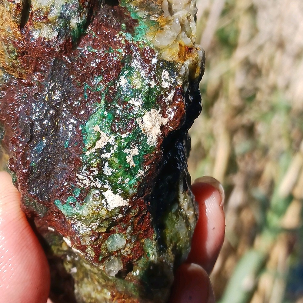 Copper Silver Ore From Silver Tuna Mine