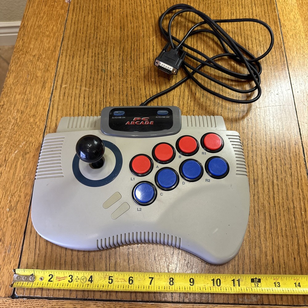 PC Arcade PS 1 Joystick Serial SV-248 Game Console Controller Pre Owned