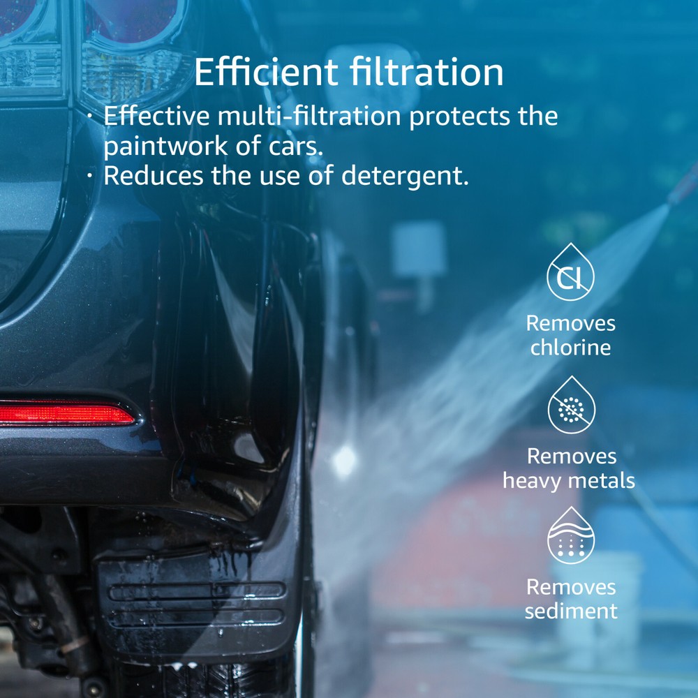 AQUA CREST Inline Water Filter,Dedicated for Car Washing,Yard Cleaning