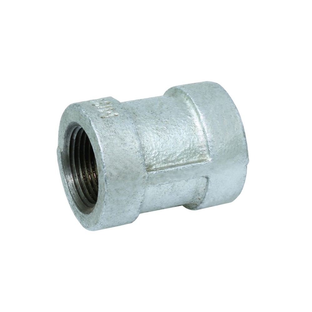 Extra Heavy Coupling Malleable 1/2" FNPT Threaded, Galvanized
