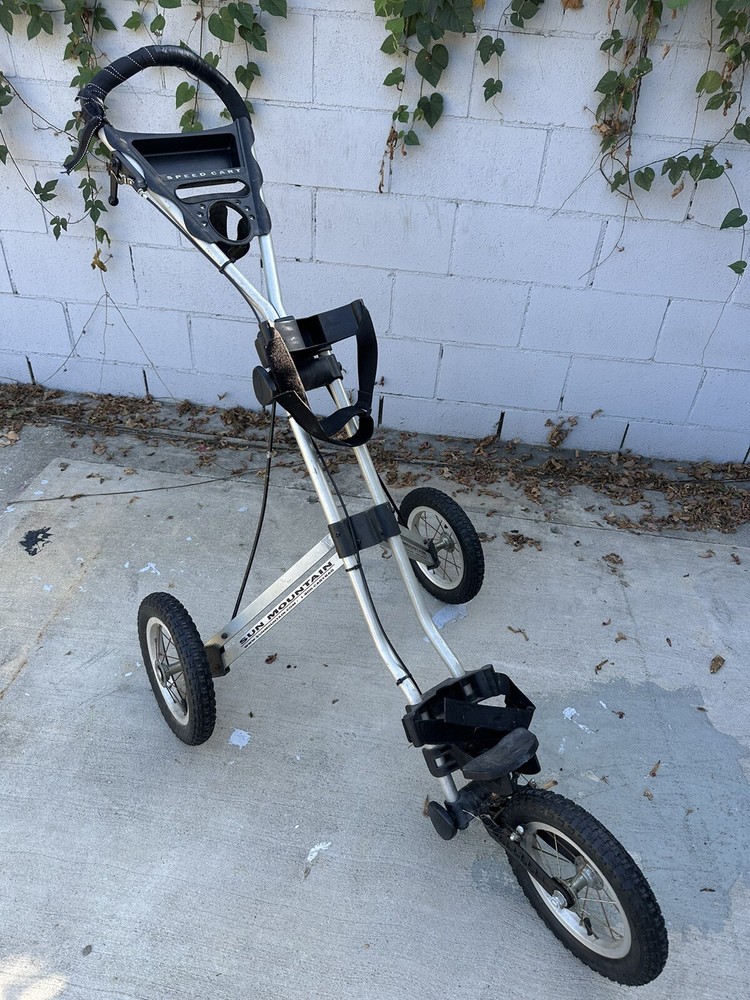Sun Mountain Golf Speed Cart Push Pull Collapsible Foldable Holder
