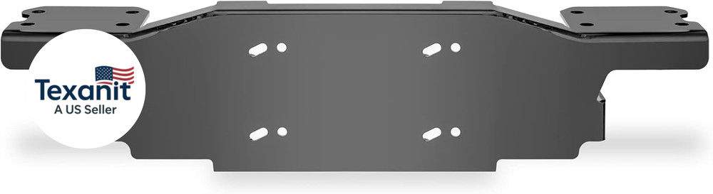 Winch Mounting Bracket Kit 13,000Lbs Front Bumper Winch Mount Plate Bracket Comp