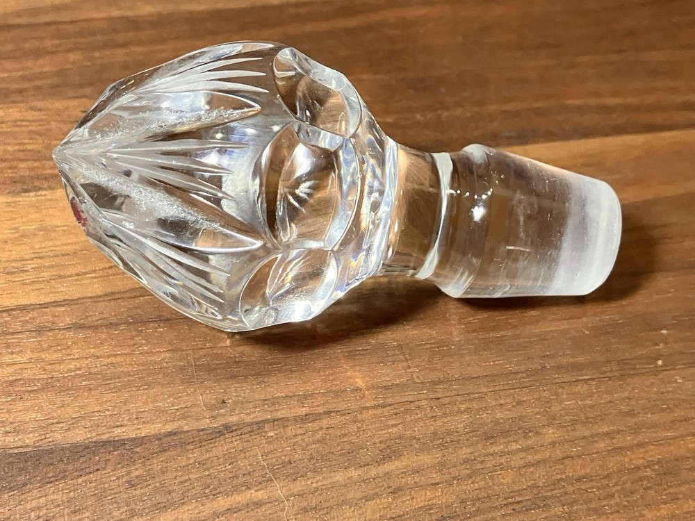Vintage Cut Crystal Perfume Bottle