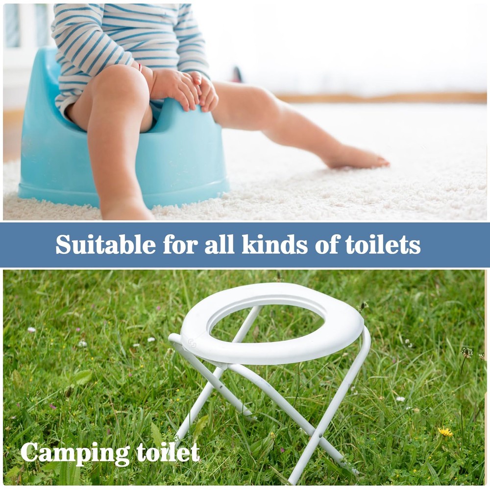 80 Commode Pads for Bedside Commode Disposable Absorbent Pad for Bedside Com...