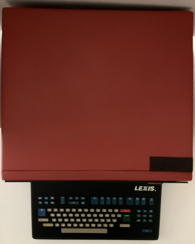 Vintage Mead Data Central Lexis Nexis Computer - Working