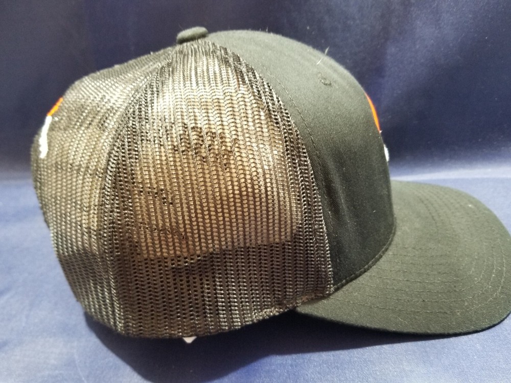 Go Hunt Logo Hat Black Trucker Mesh Adjustable Snapback Cap (0010)