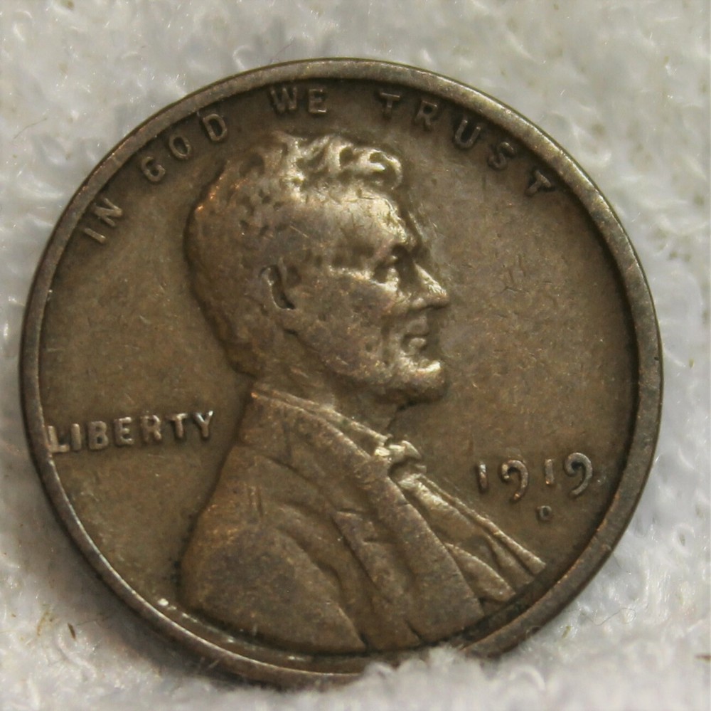 1919D lincoln penny