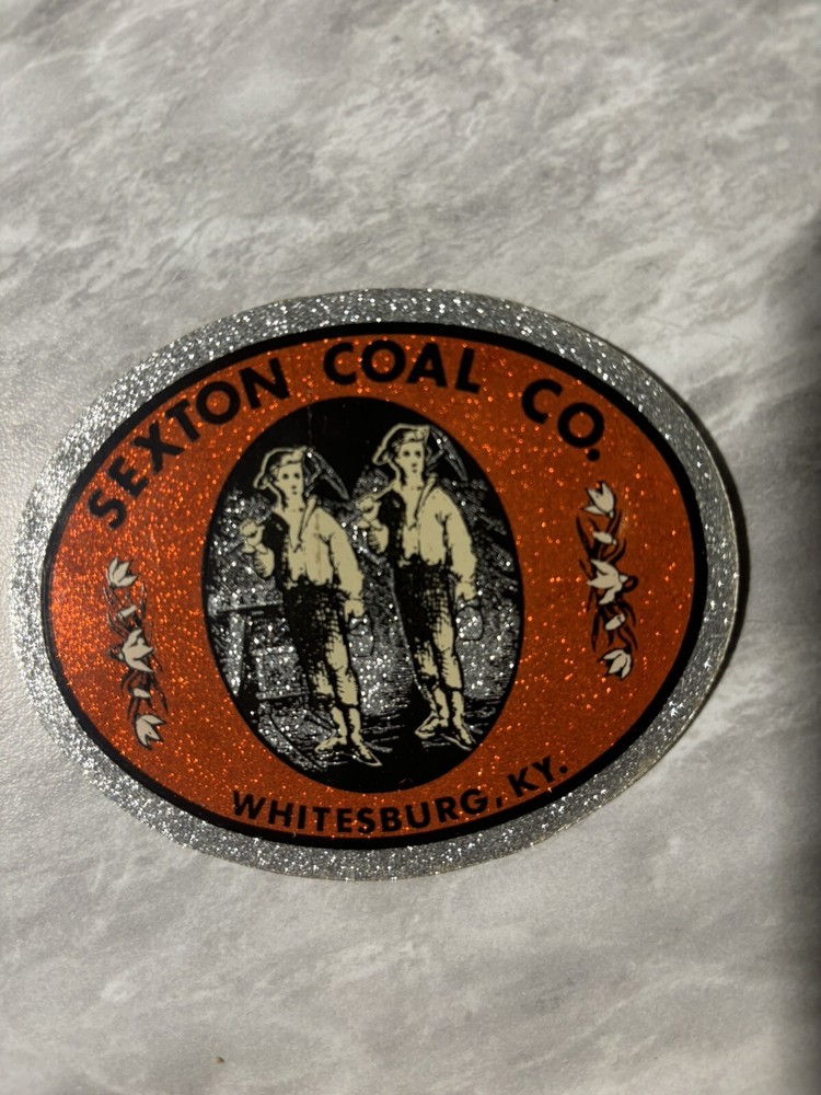 Coal Mining Sticker. Nice Older Coal Company