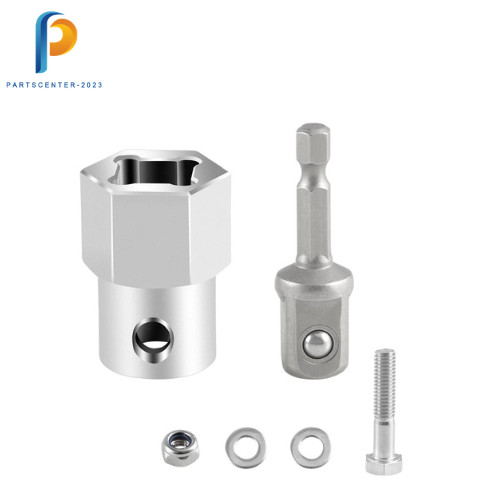 Trailer Jack Drill Adapter Stainless Steel Cordless Drill Adapter Bit Kit new