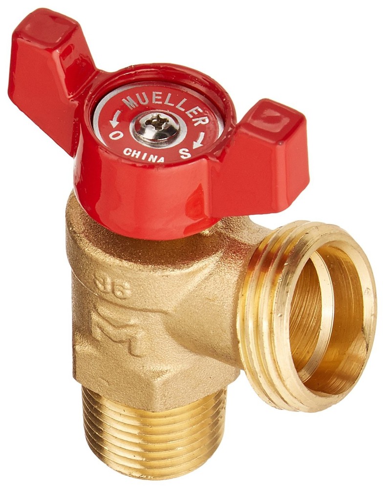 1/2" BOILER DRAIN 0.5 Inch, Silver