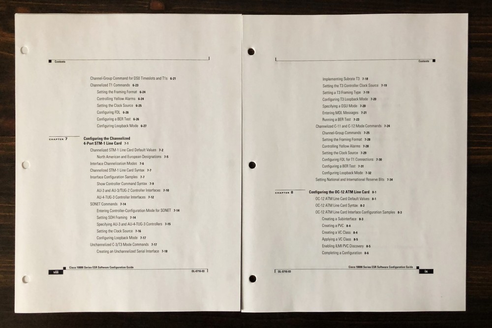 Cisco Systems - Cisco 10000 Series ESR Software Configuration Guide (2001)
