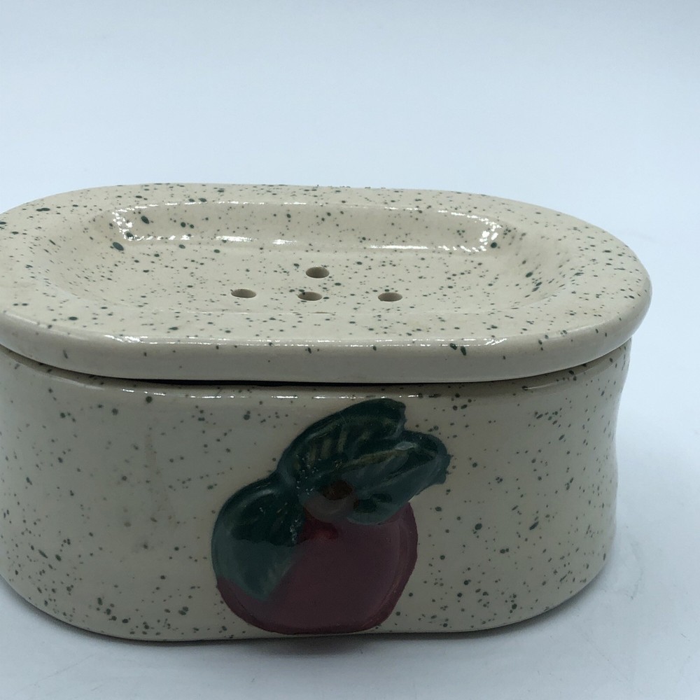 Hermitage Pottery Sandstone 2 Piece Soap Dish