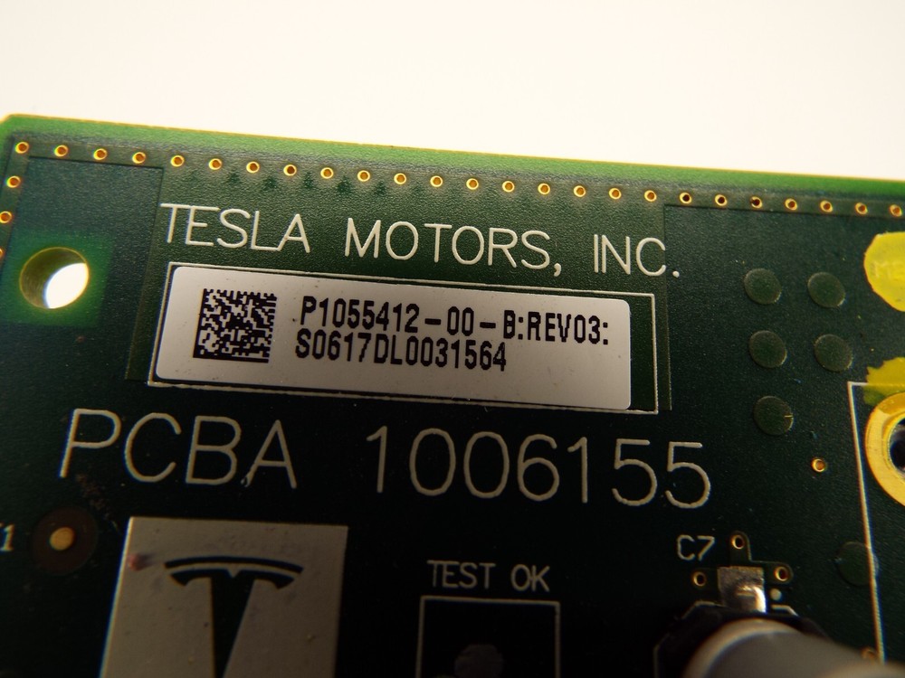 Tesla Model S MCU Mother Board Electronics 1055412-00-B