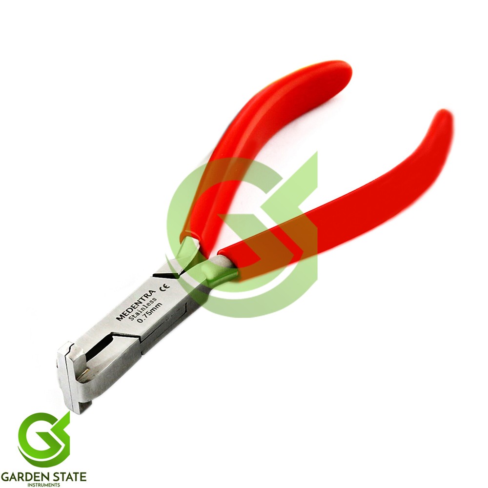 Orthodontic Detailing Pliers Archwire Forming Bending Step Plier 0.75mm Insert