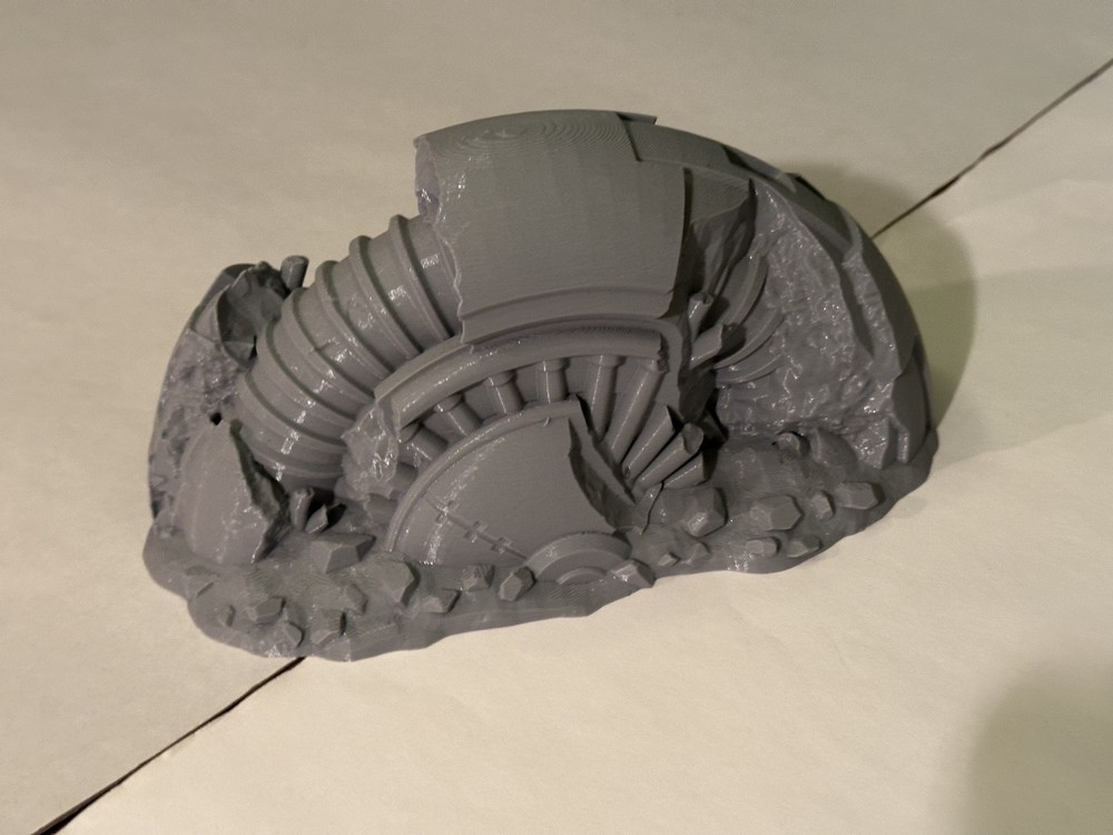 40K Ruined Shield Generator - 3D Printed - 3rd Party