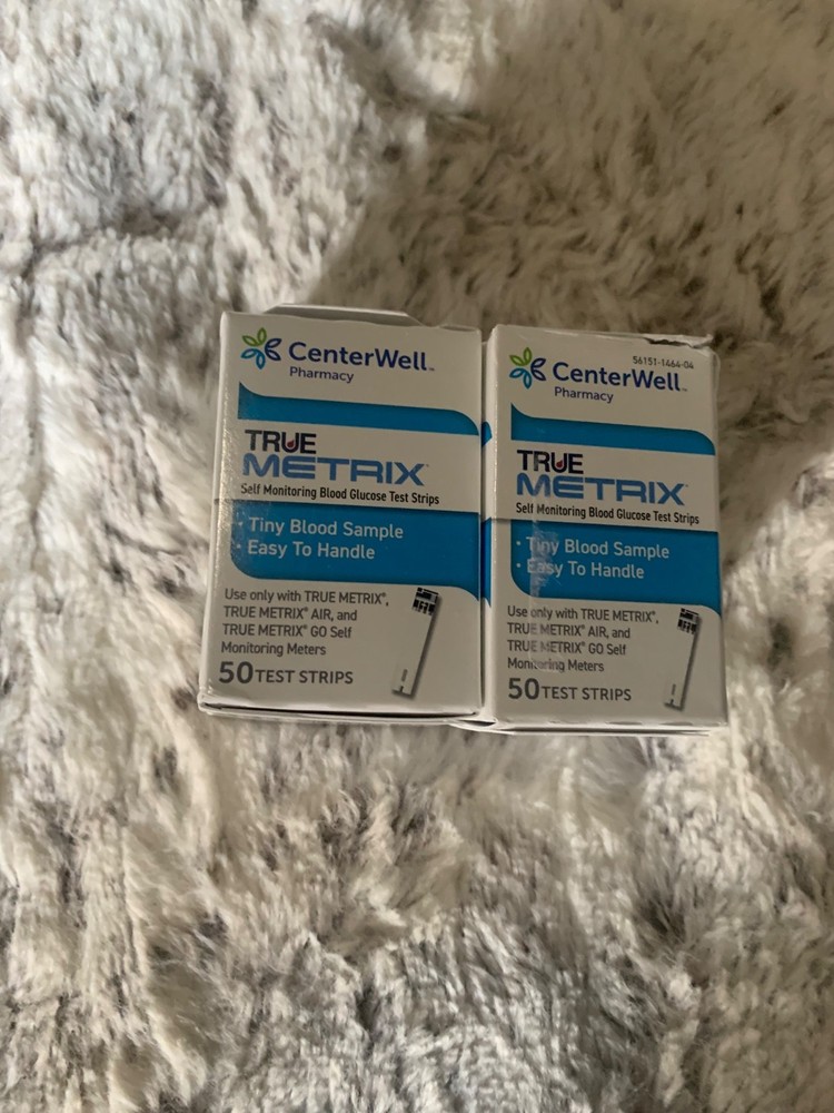 (2) Boxes Blood Sugar Test Strips