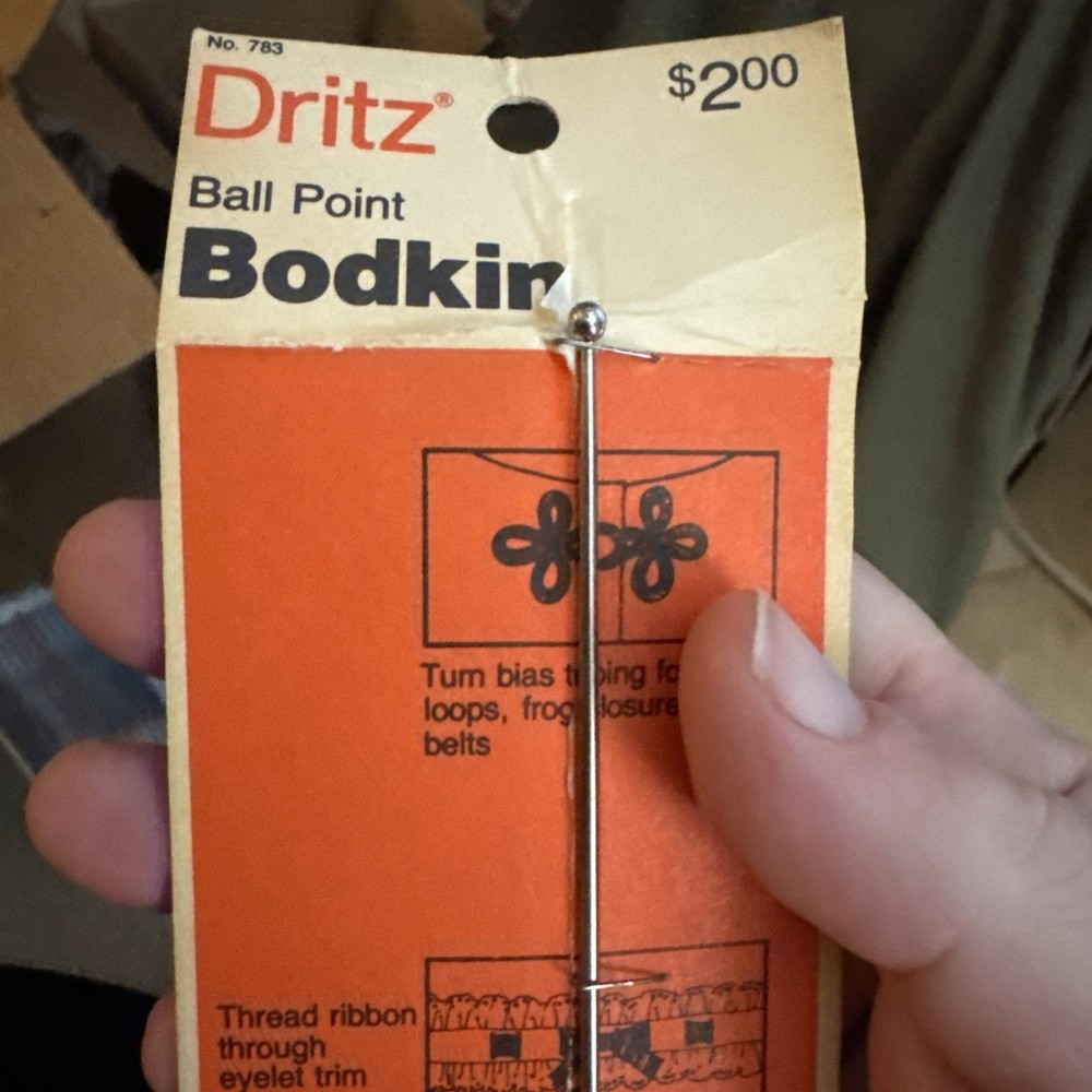Vintage Dritz Ball Point Bodkin 783